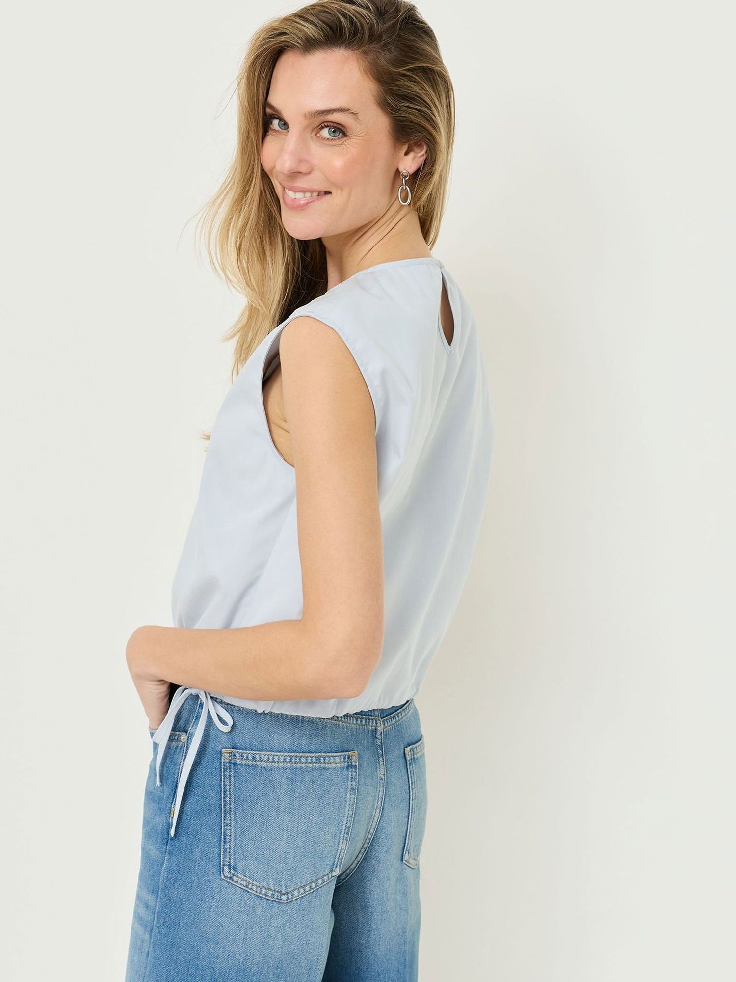 Tamaris Klassische Bluse Ärmellos TAW1049