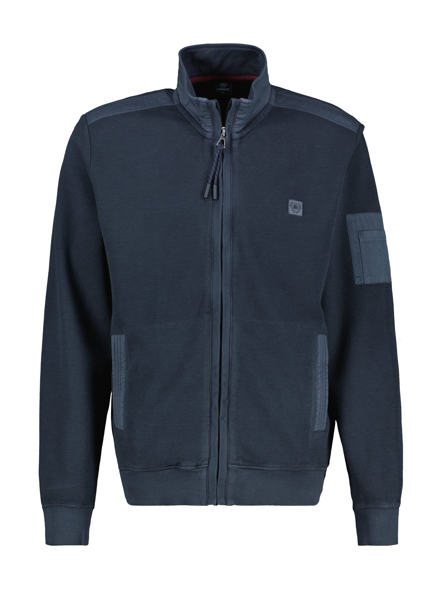LERROS Sweatjacke mit Logo Stickerei günstig online kaufen
