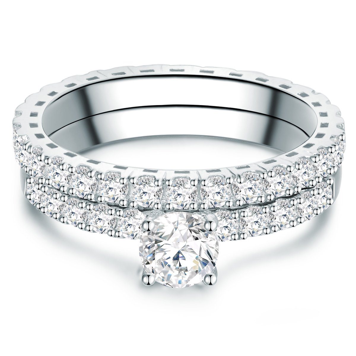 Trilani Silberring silber, aus Sterling Silber mit Zirkonia günstig online kaufen