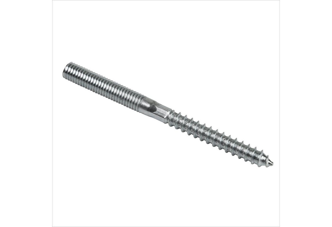 Thumbnail - Symbionet Stockschraube 10x Stockschraube M8 x 50 mm Schraubstift Gewinde Holzschraube