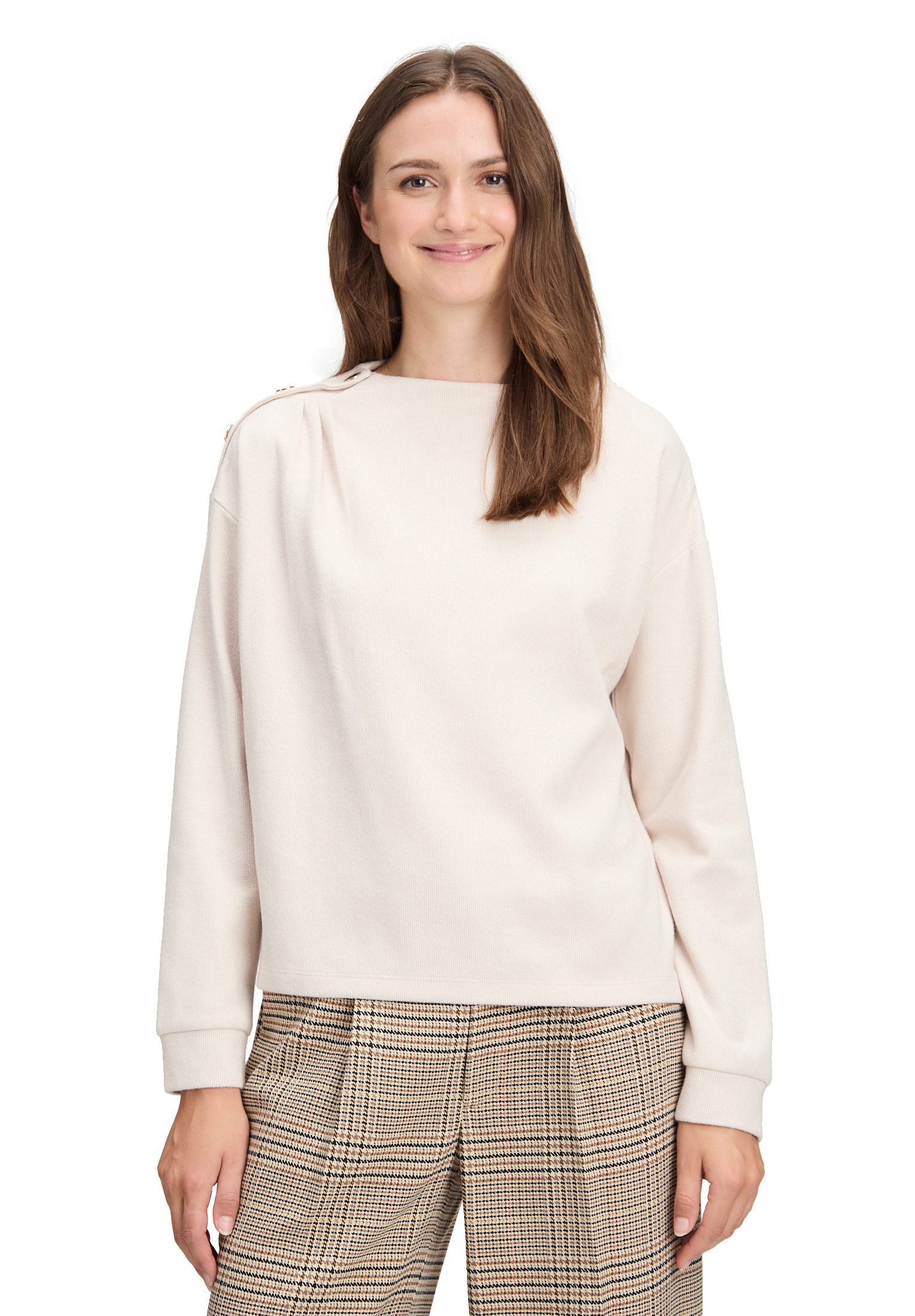 Cartoon Sweatshirt Damen Sweatshirt mit Kragen günstig online kaufen