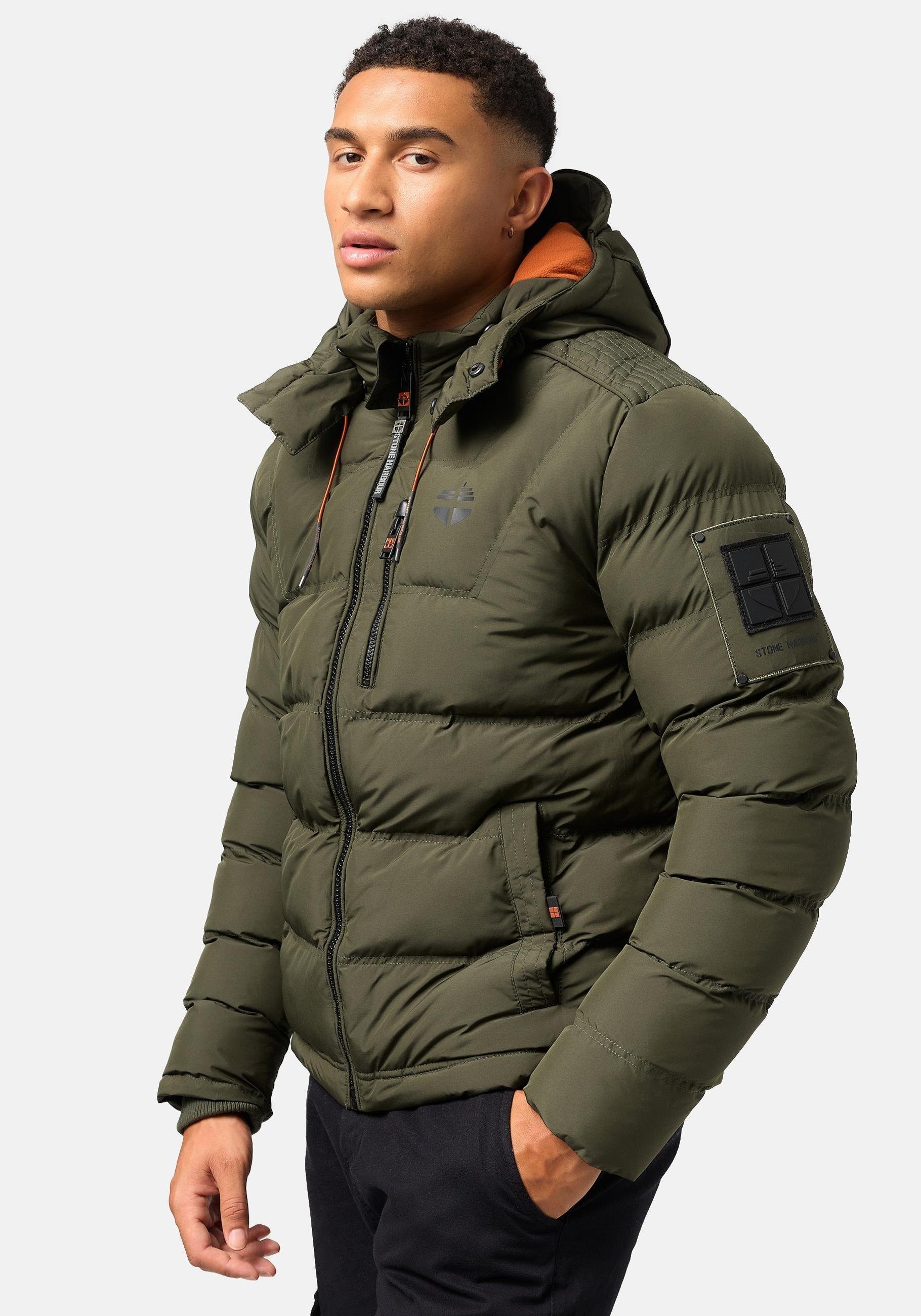 Stone Harbour Winterjacke Arvidoo Modische Herren Winter Steppjacke