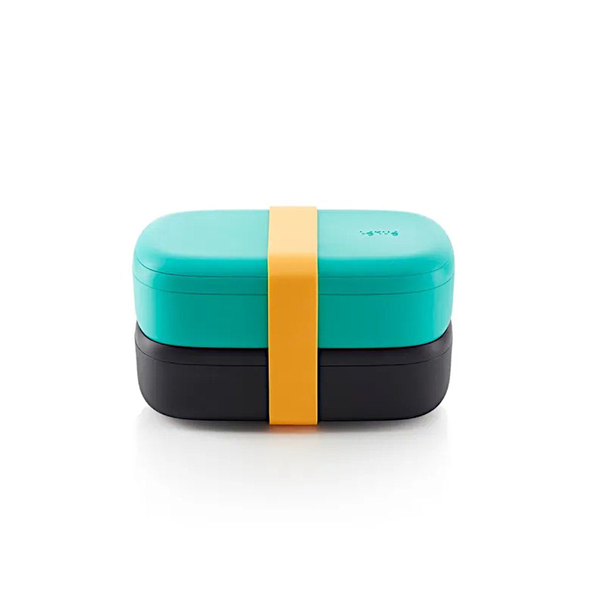 LEKUE Lunchbox Lunchbox Bento to go - Farbwahl, Kunststoff lebensmittelsicher türkis