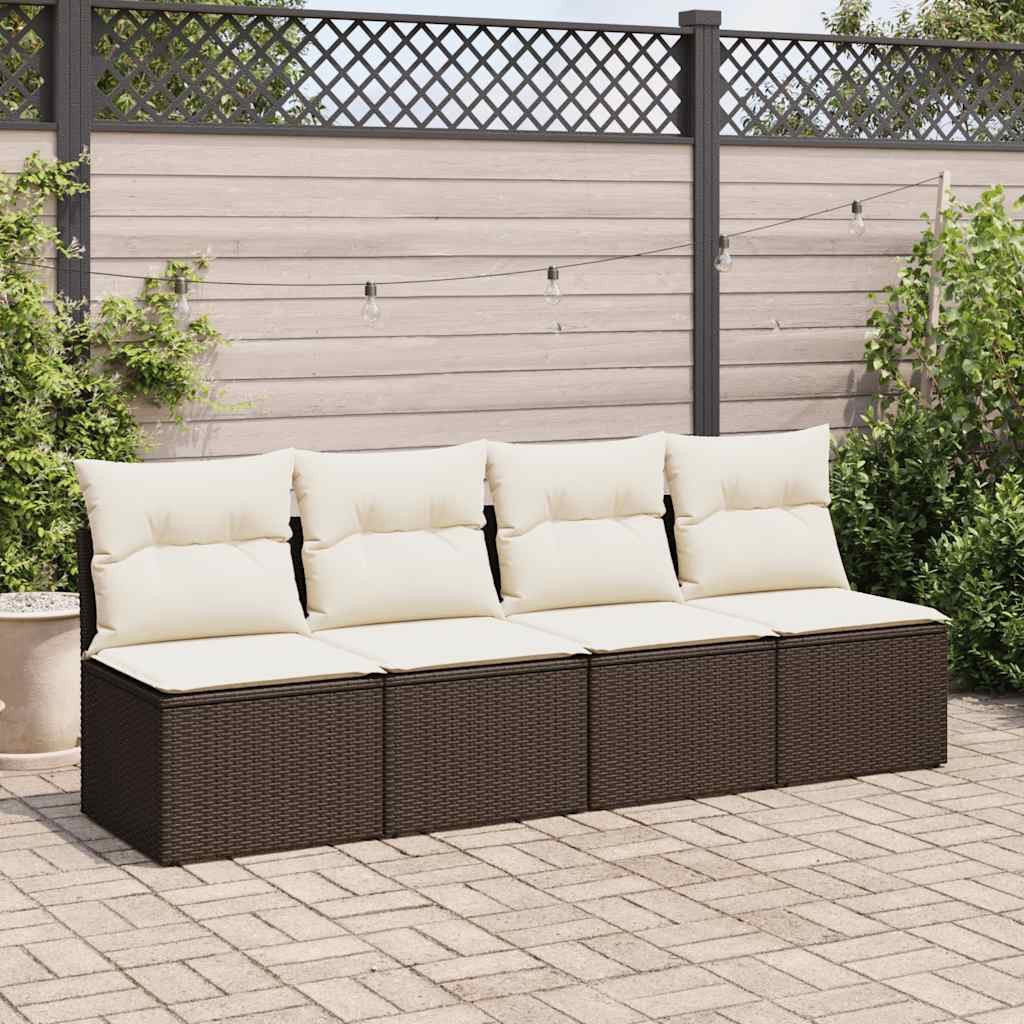 vidaXL Gartenlounge-Set 2-tlg. Garten-Sofagarnitur mit Kissen günstig online kaufen