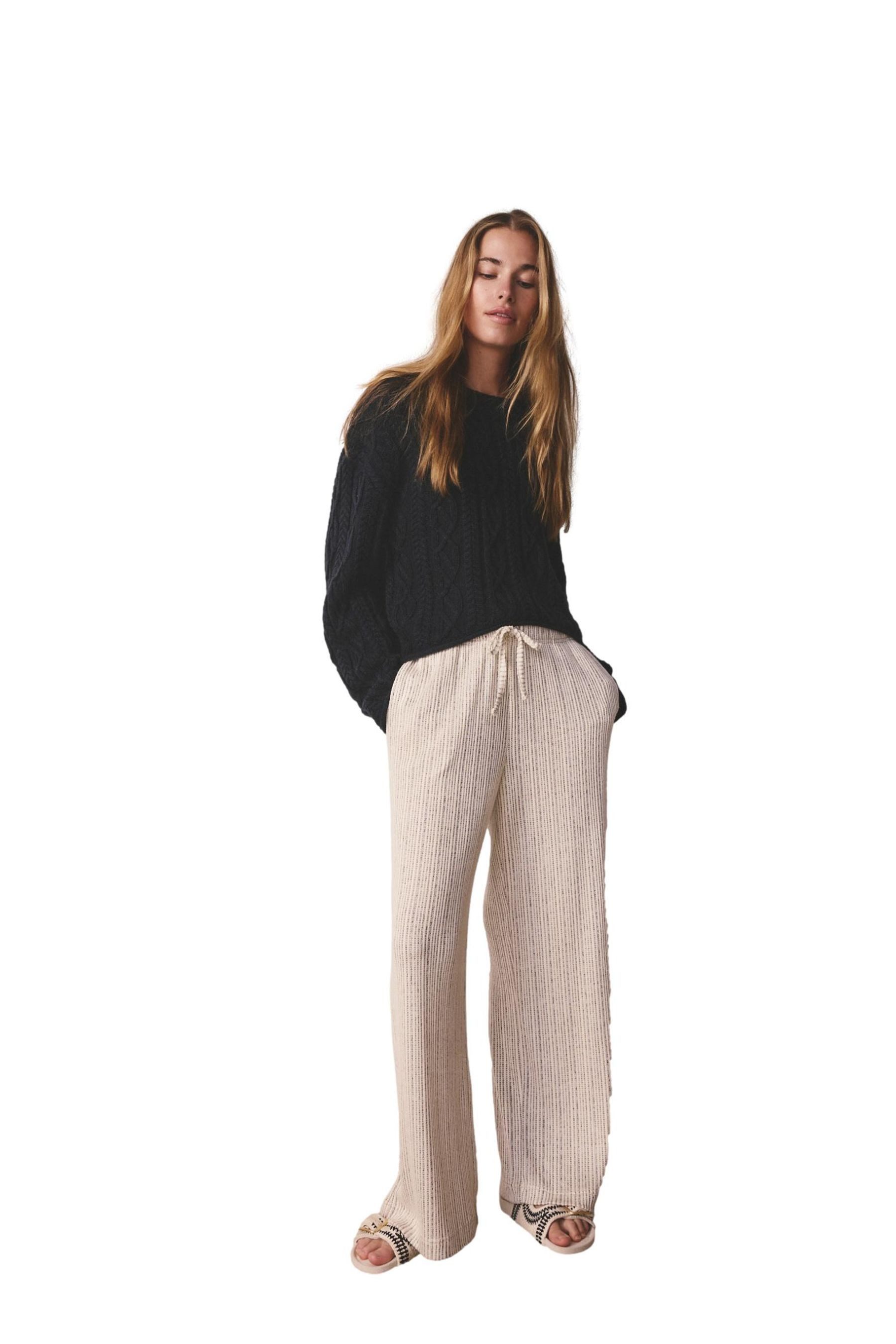 Next Strickpullover Strickpullover mit Zopfmuster (1-tlg)