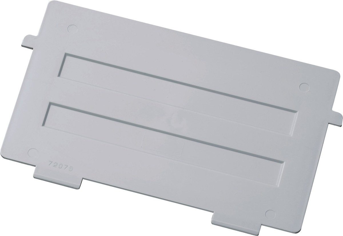 HELIT Karteikasten Stellbrett für Karteikästen A6 lichtgrau