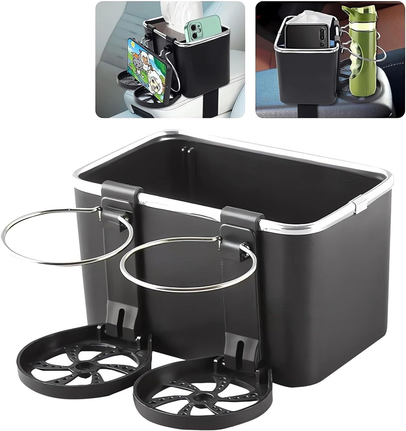 Happy Home Aufbewahrungsbox Auto Armlehnen-Aufbewahrungsbox mit Doppelt Get günstig online kaufen