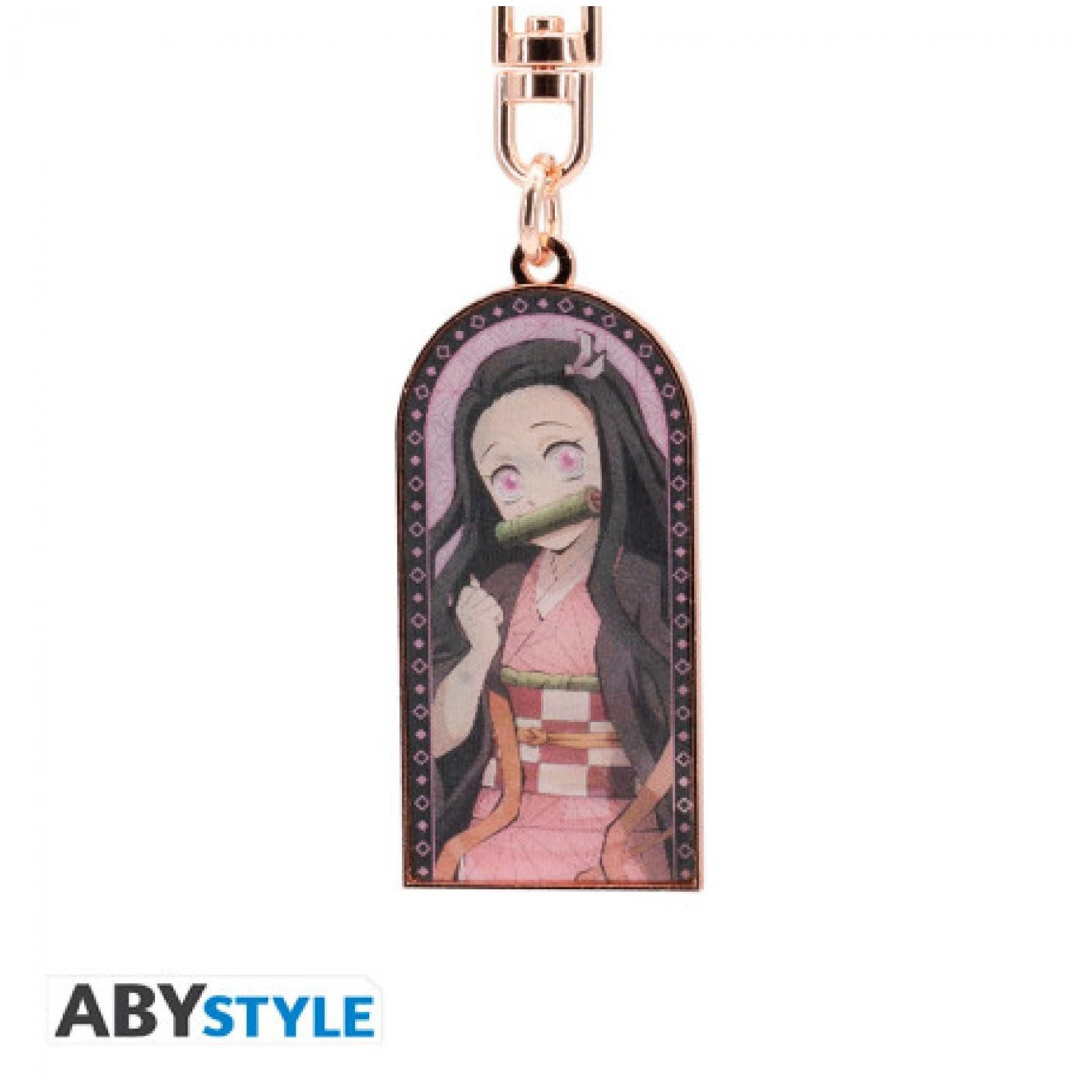 ABYstyle Schlüsselanhänger DEMON SLAYER - Keychain Lenticular - Nezuko S2