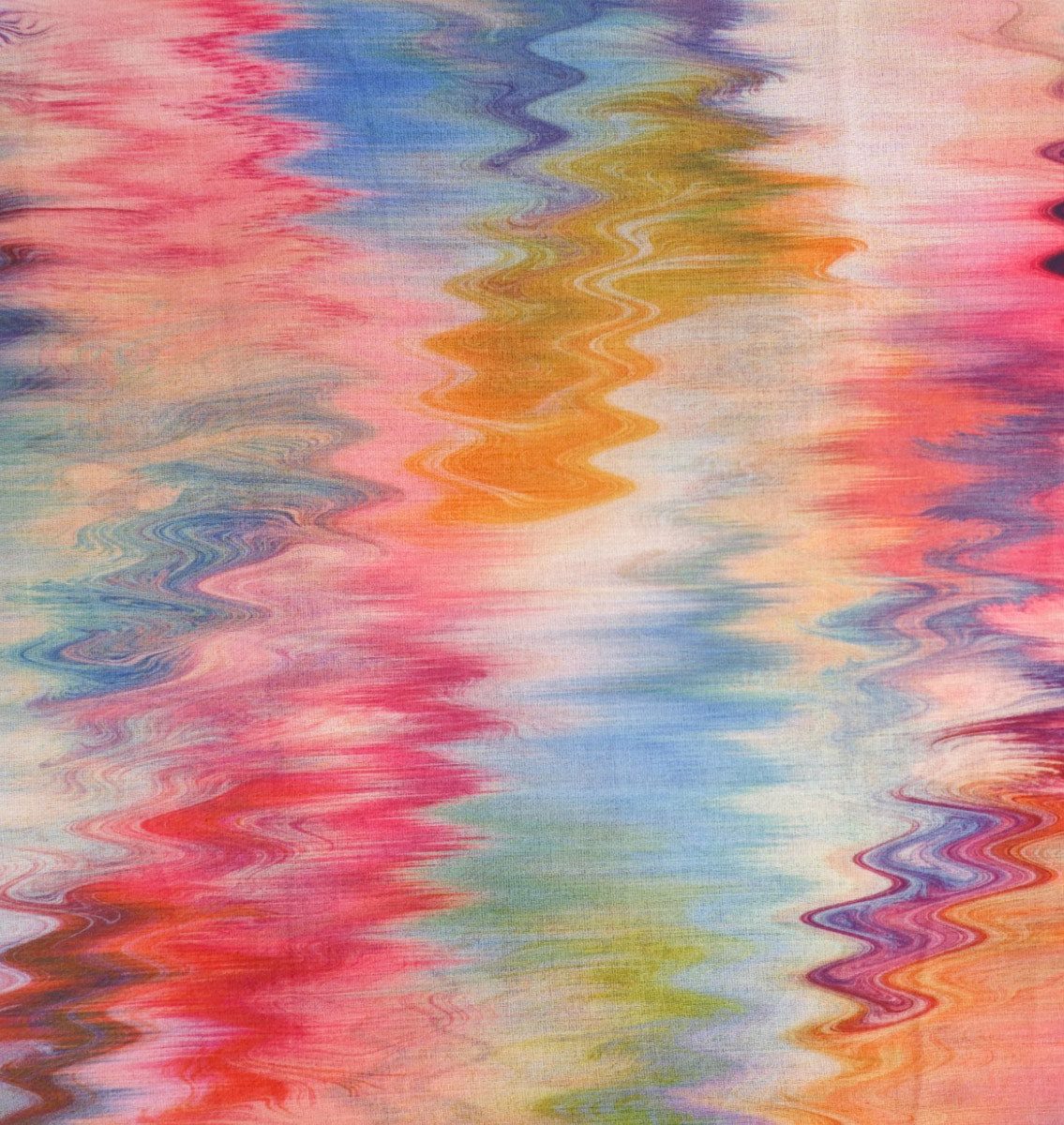 styleBREAKER Loop Loop Schal mit Aquarell günstig online kaufen