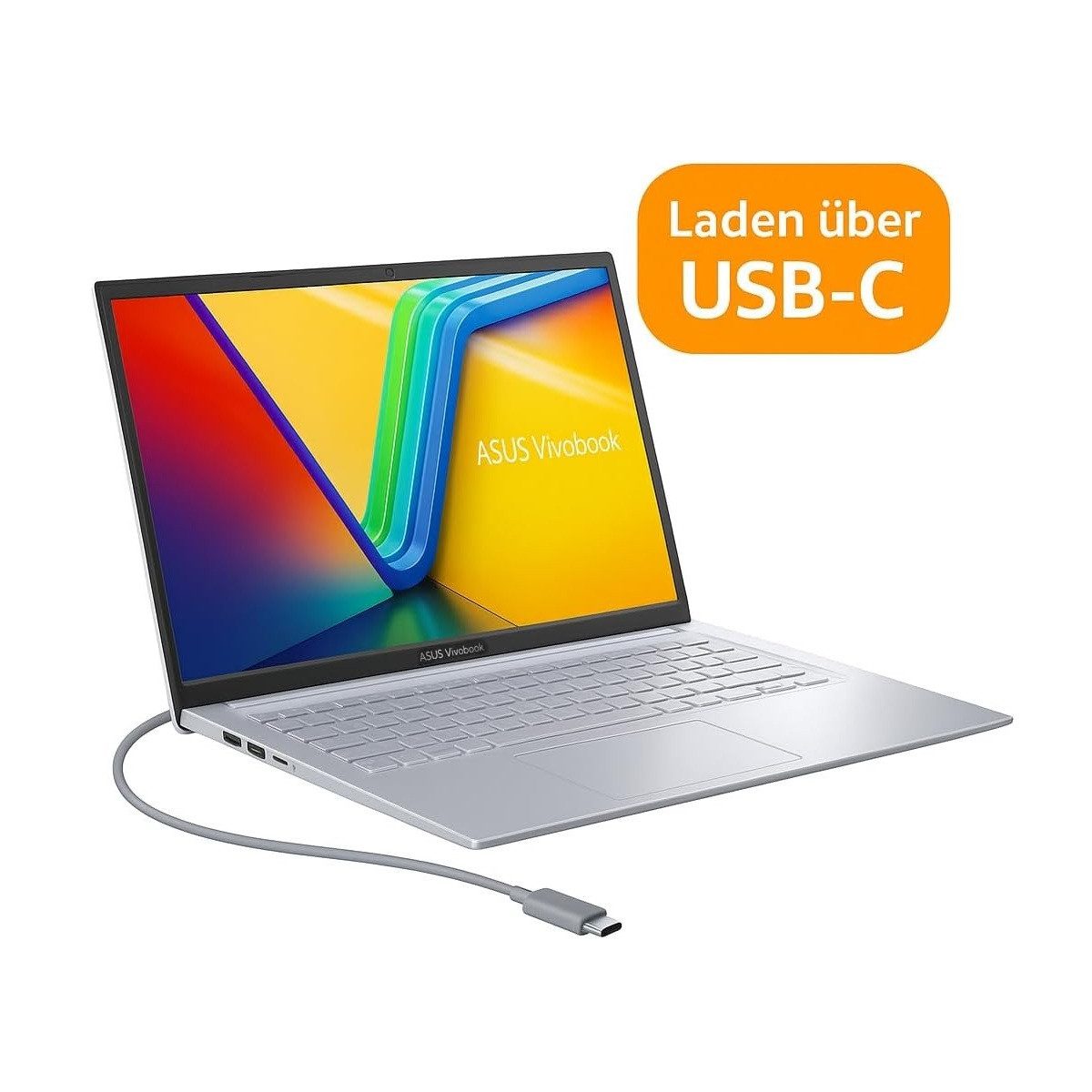 Asus Vivobook #8472, 17.3", Intel Core i7 1355U, 10 x 5.0GHz Business-Notebook (43,9 cm/17.3 Zoll, Intel Core i7 1355U, Intel Iris Xe, 16 GB, 512 GB SSD, Windows 11 Professional)