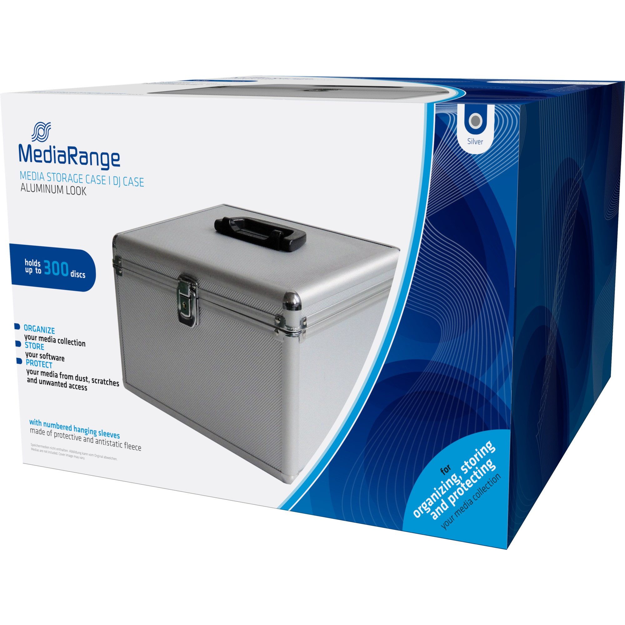 Mediarange Aufbewahrungsbox MediaRange CD/DVD-Koffer 300-fach günstig online kaufen