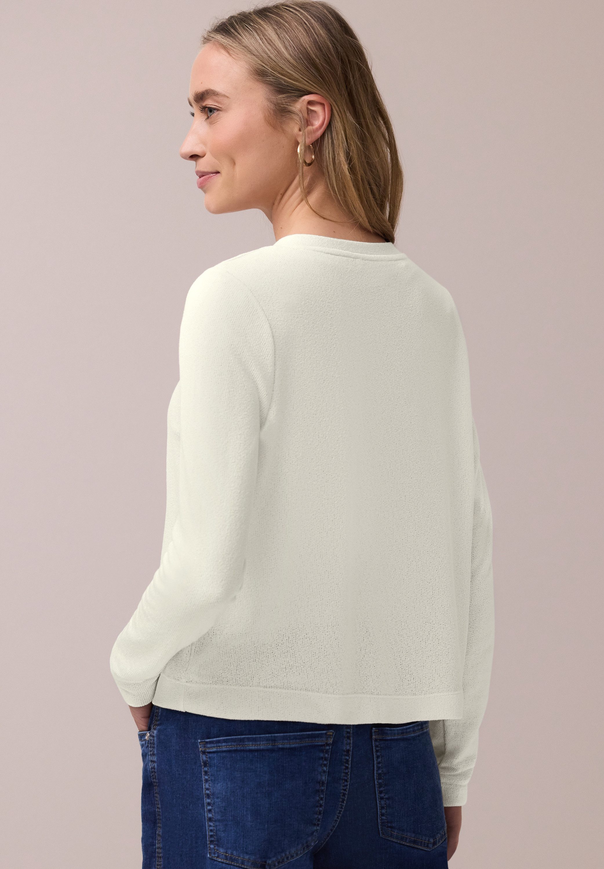 STREET ONE Strickjacke Style Nette in offener Passform