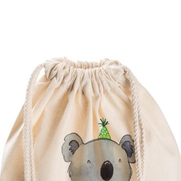 Mr. & Mrs. Panda Sporttasche Koala Geschenk - Transparent - Beutel, Koalabär, Stoffbeutel, Sportbe (1-tlg), Umweltfreundlich