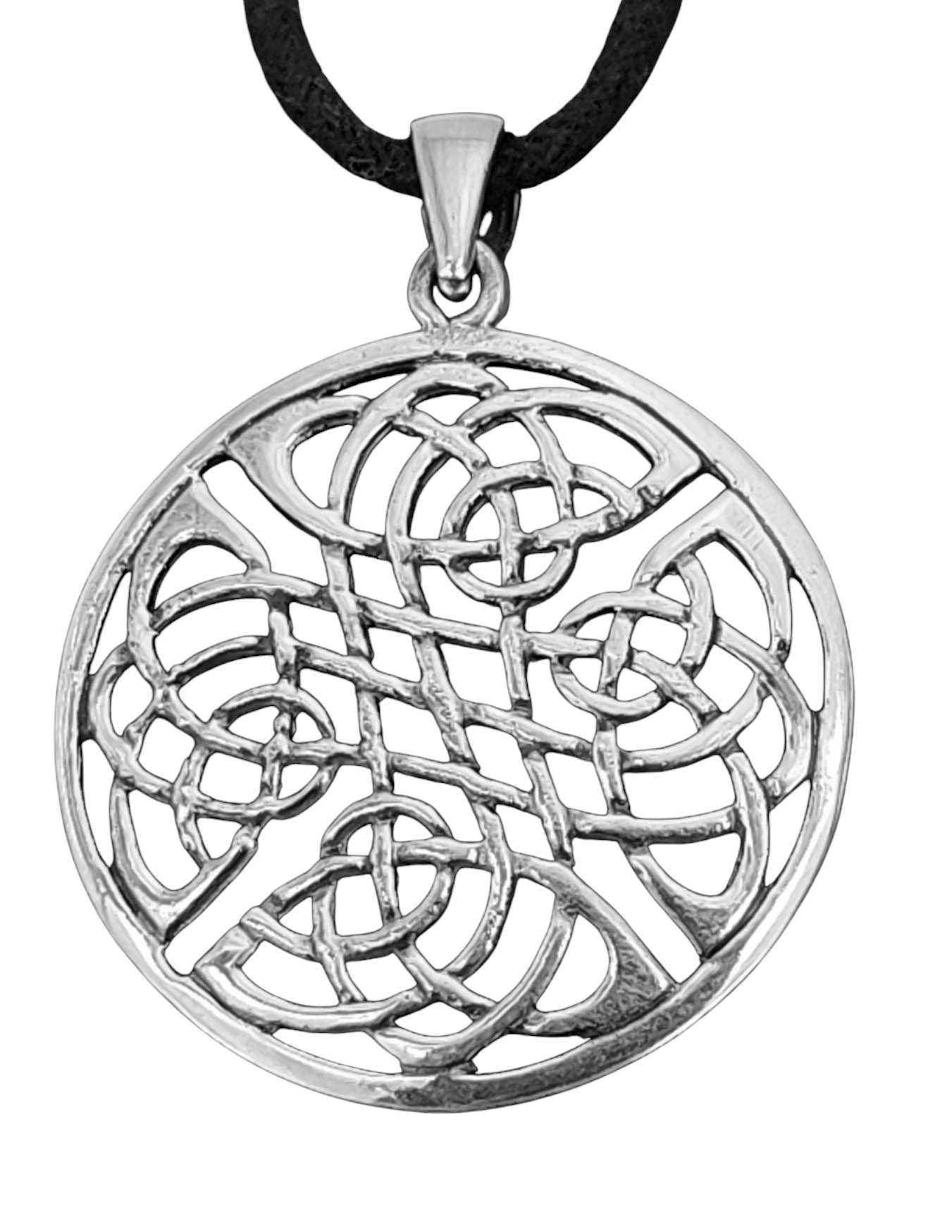 Kettenanhänger Keltenknoten 925 Silber Anhänger keltischer Knoten Kelten