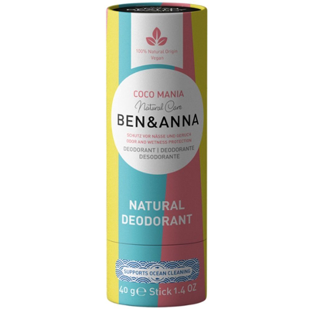 Ben & Anna Körperbutter Deo-Stick Coco Mania, 40 g