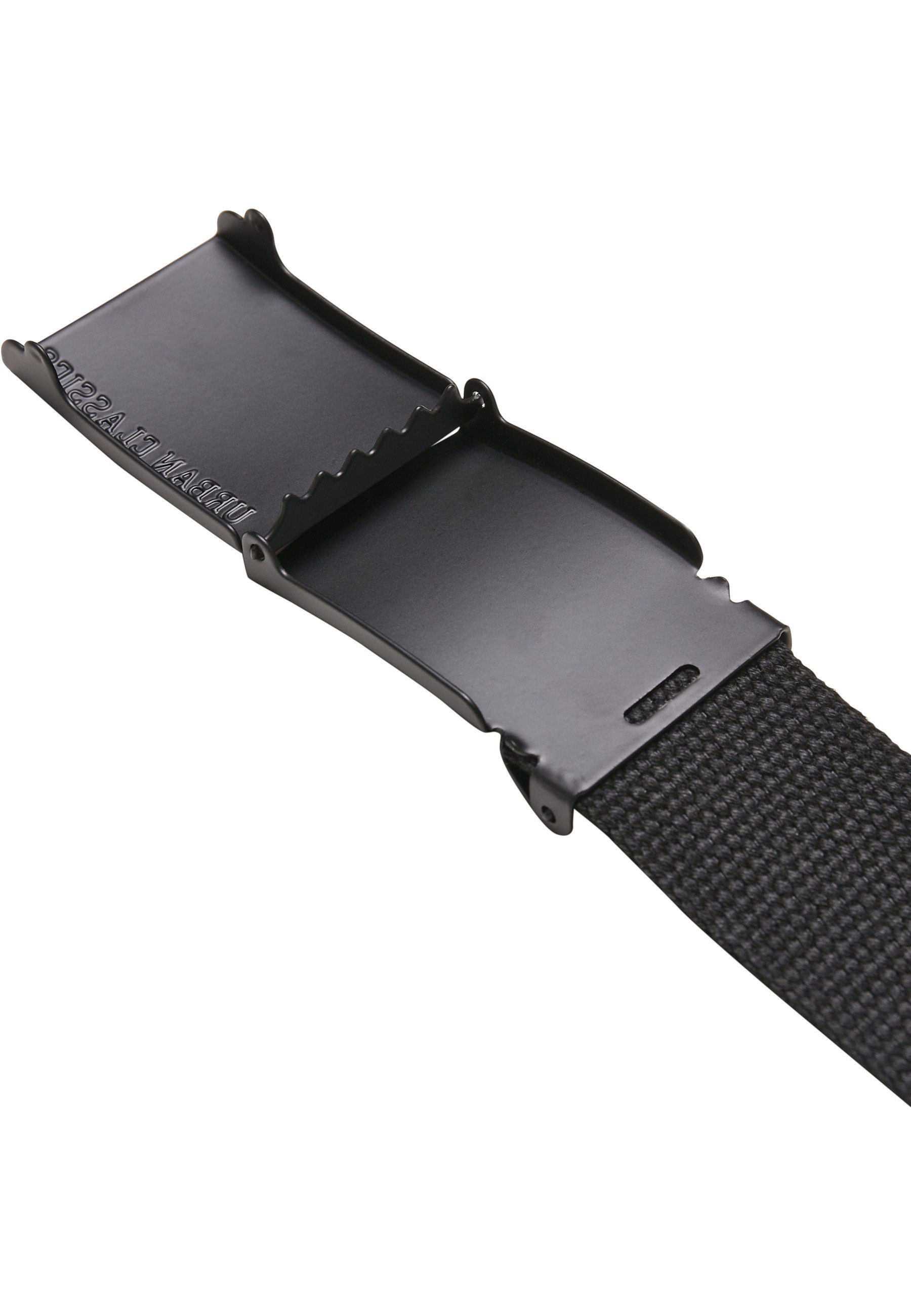 URBAN CLASSICS Hüftgürtel Urban Classics Unisex Coloured Buckle Canvas Belt