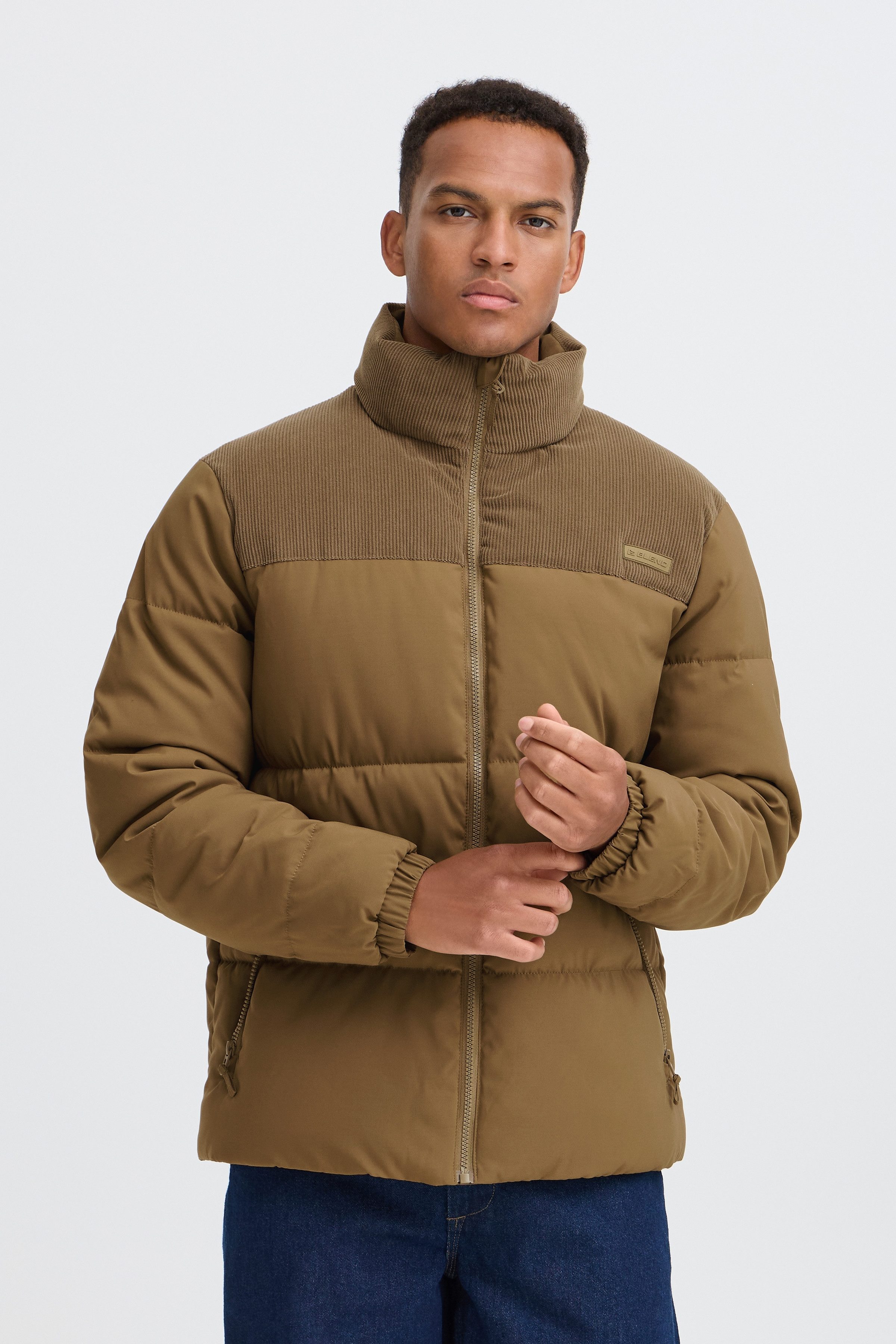 Blend Steppjacke BHFLYNN FABRIC MIX JKT. Kunstfaser, regular fit