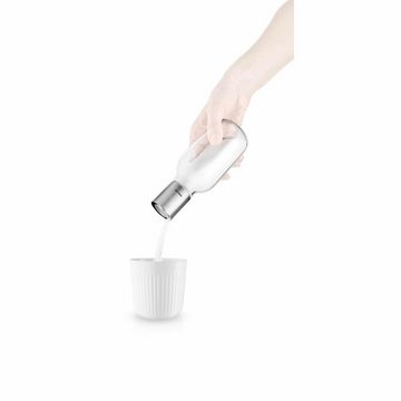 Eva Solo Zuckerdose Zuckerspender 350 ml, Edelstahl, Kunststoff, Mit Kippmechanismus