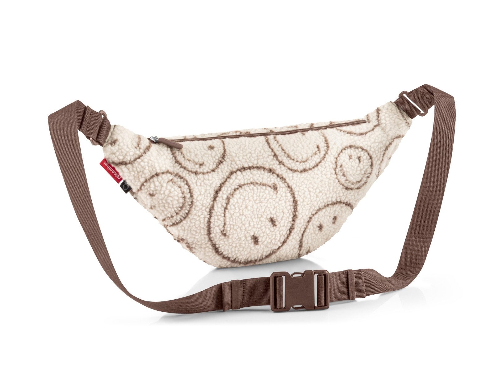 REISENTHEL® Bauchtasche city beltbag smiley® teddy chocolate – Bild 5 von 5