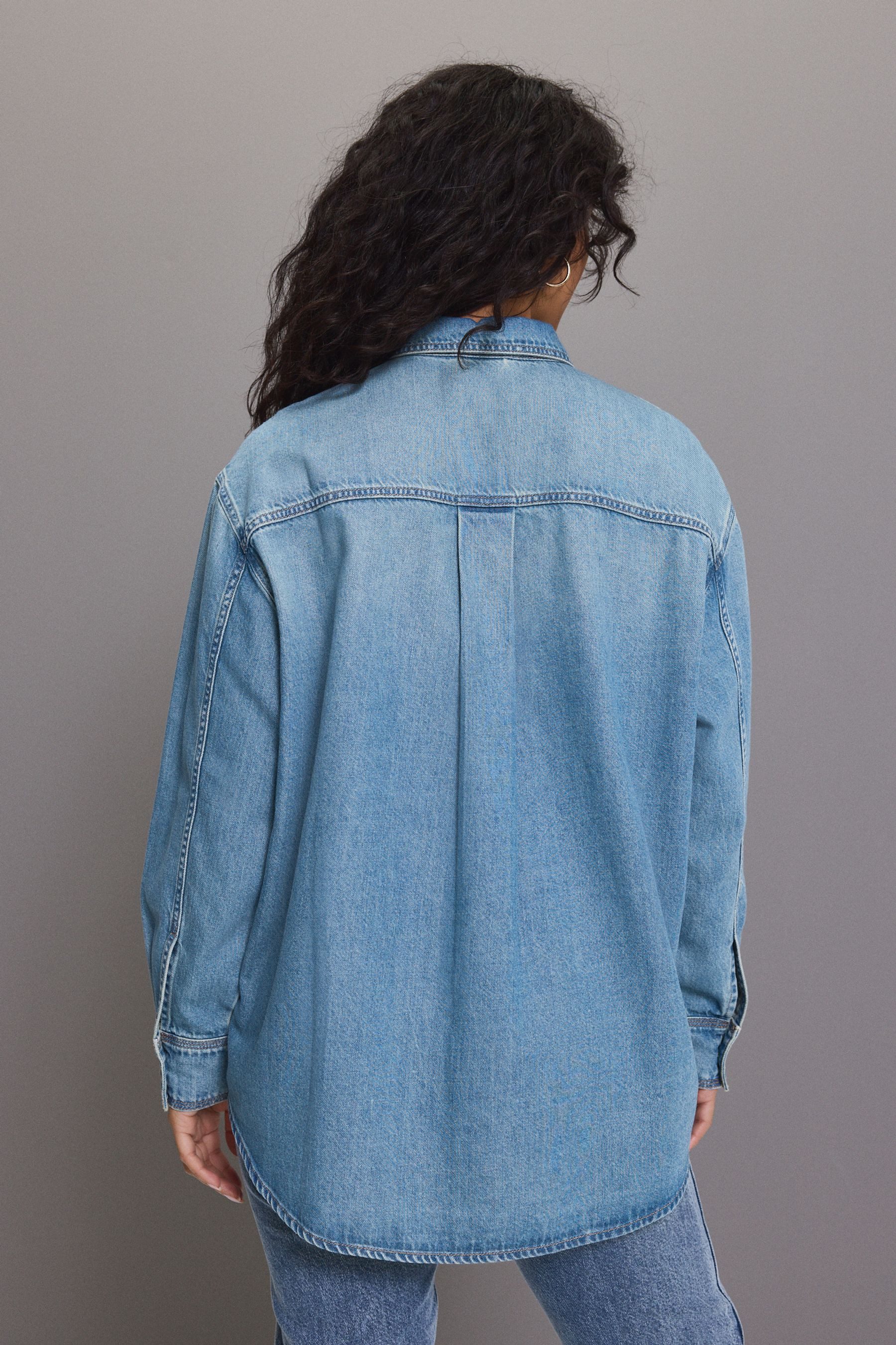 Next Jeanshemd Relaxed Fit Jeanshemd (1-tlg) günstig online kaufen