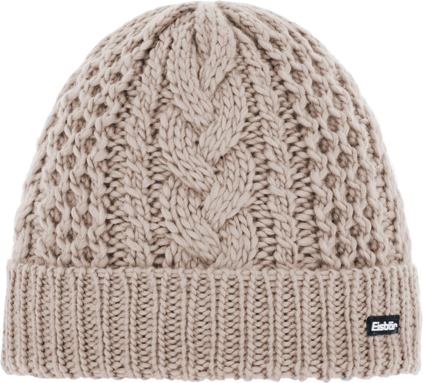 Eisbär Mütze & Schal Afratos MÜ BRUSHED SILVER