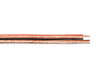 AVINITY 10m Lautsprecher-Kabel 2x 2,5mm² dick 2-adrig Audio-Kabel, Roh, (1000 cm), 2,5mm² 2-adrig, Kupfer-Kabel für Boxen-Kabel Hifi LS