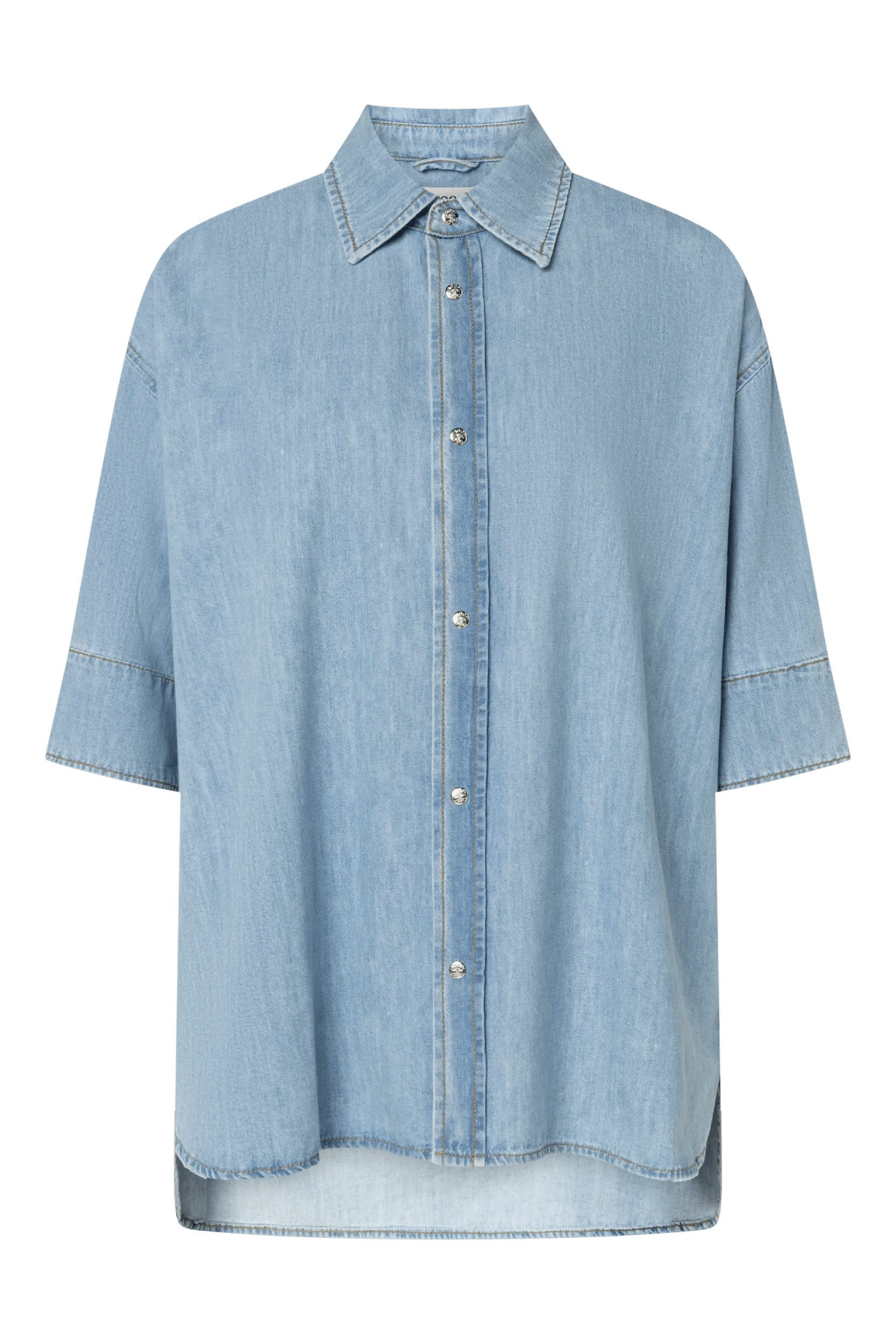 Joop Jeans Hemdbluse Uma in Denim-Qualität günstig online kaufen