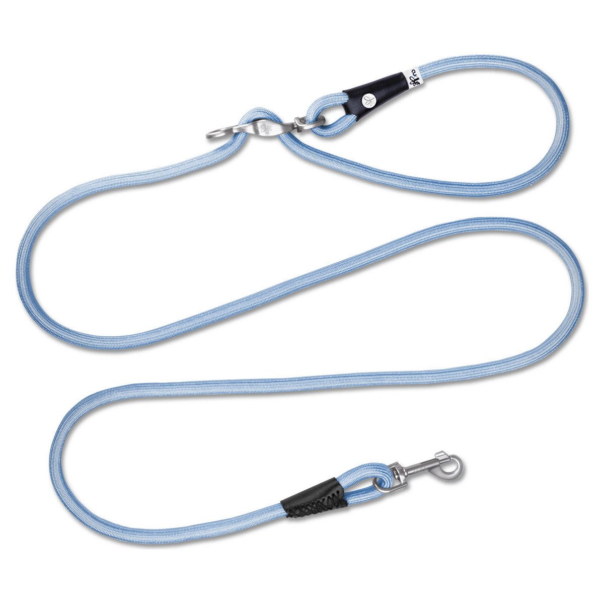 Curli Hundeleine Vario Comfort Leine Skyblue