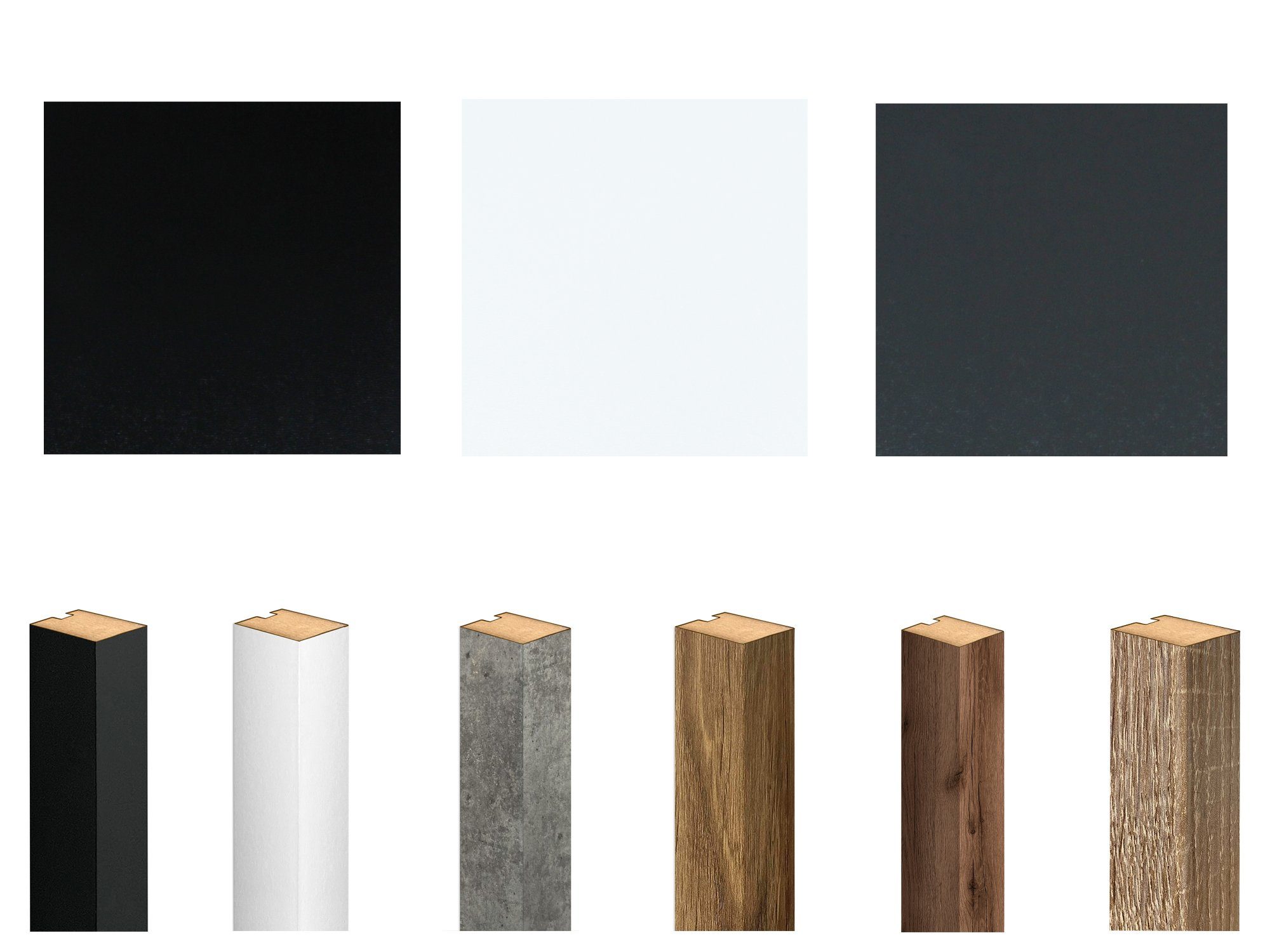 Clamaro Wandpaneel Musterset mit Farben für Lamellenwand Akustikpanelle Wan günstig online kaufen