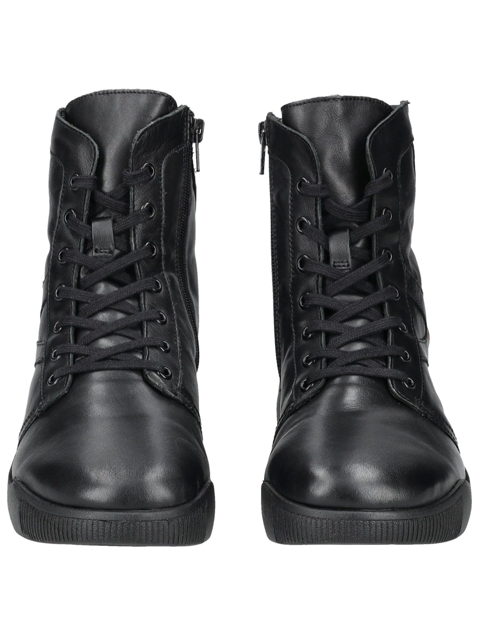 softinos softinos Stiefelette Leder Schnürstiefelette