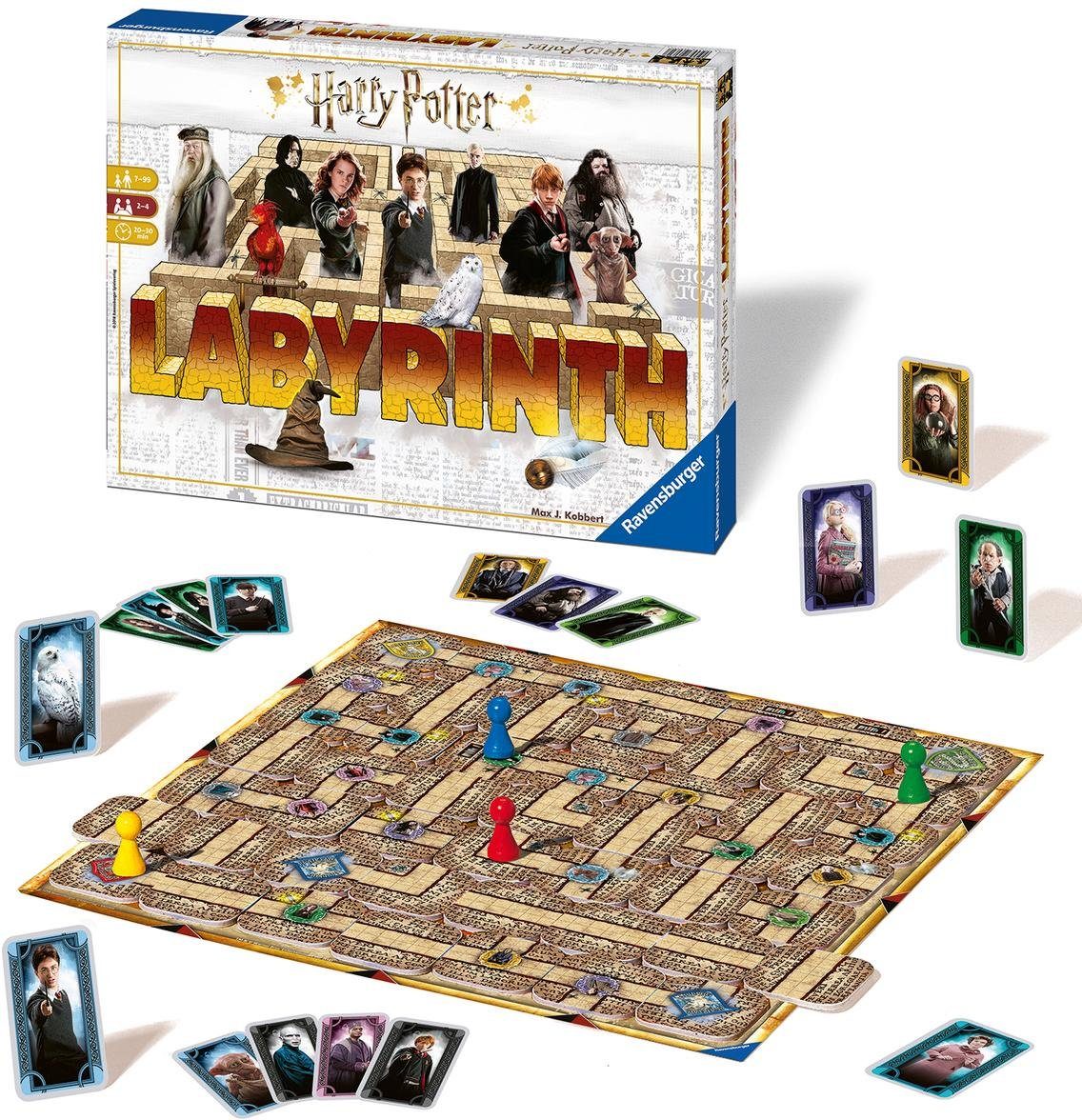 Wald - Labyrinth, schützt Made FSC® Europe, weltweit Potter Ravensburger in Spiel, - Harry