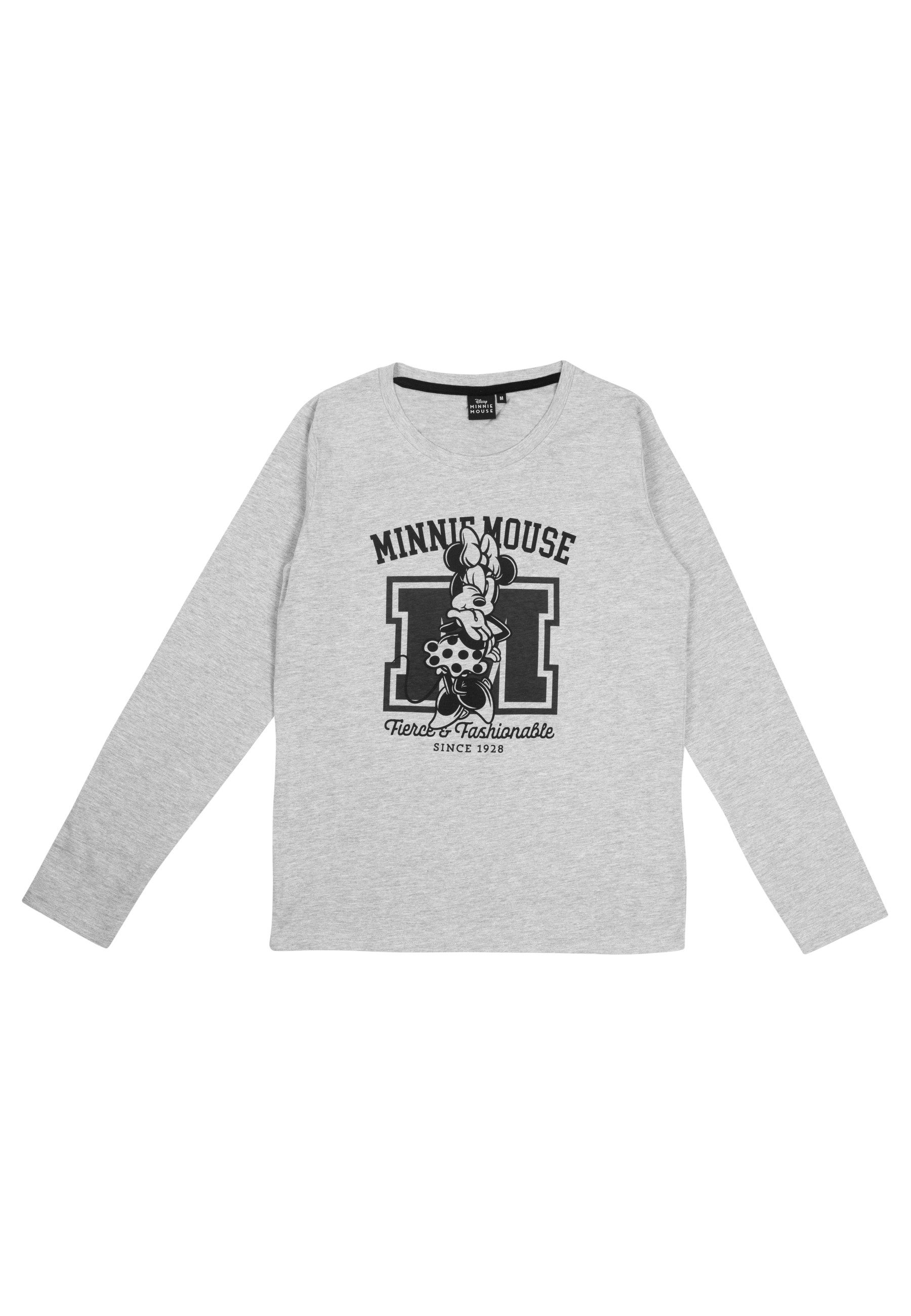 United Labels® Schlafanzug Disney - Minnie Mouse zwinker - Fierce & Fashionable since 1928, Set