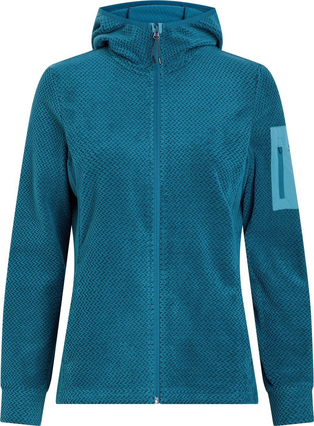 McKINLEY Funktionsjacke Da.-Unterjacke Hucture FZ W BLUE PETROL