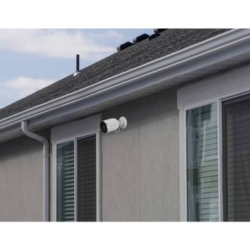 Sygonix WLAN Außenkamera 1080P Smart Home Kamera (mit 2-Wege-Kommunikation, mit IR-LEDs, Aufnahme auf Speicherkarte)