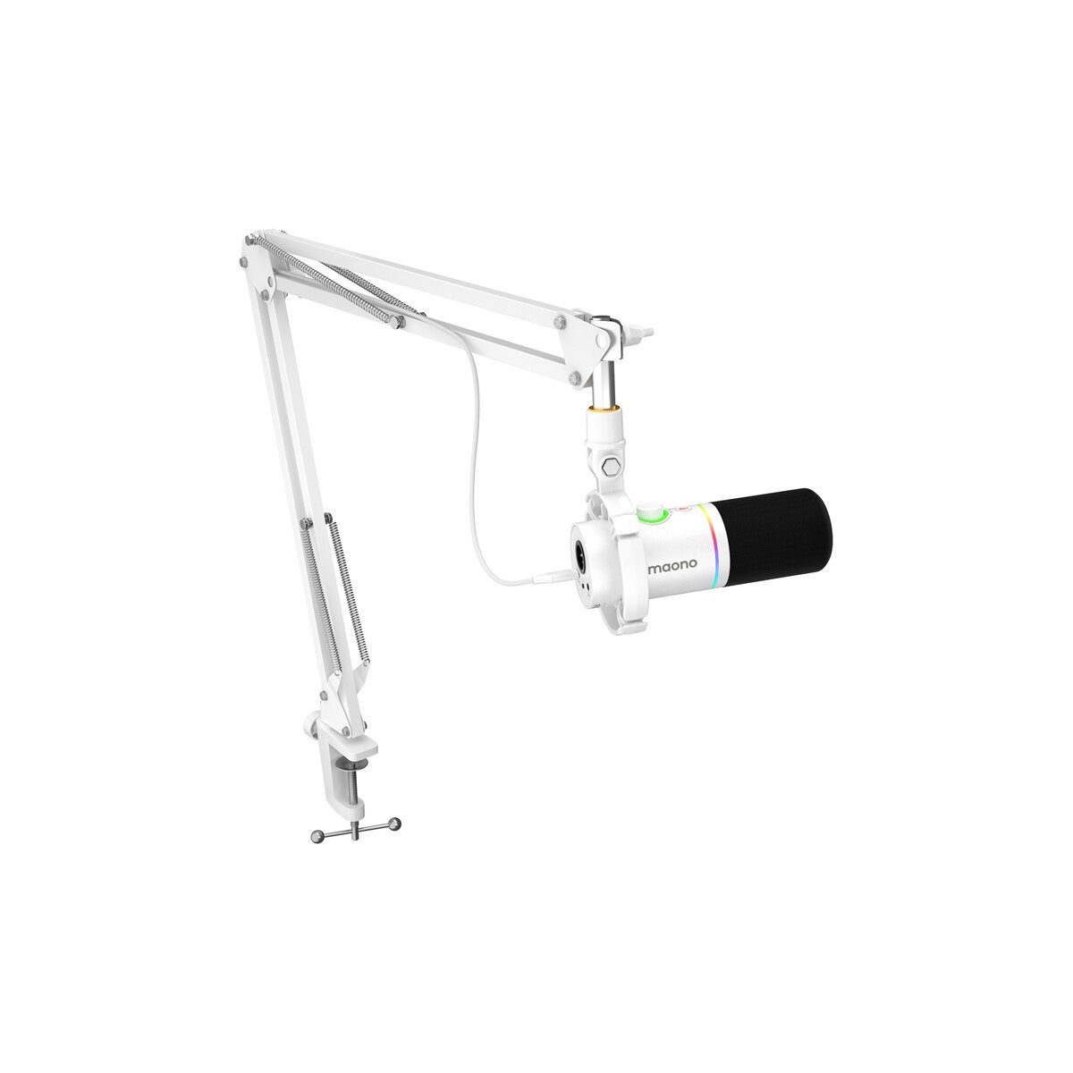 Maono Streaming-Mikrofon Maono PD200XS dynamisches Mikrofon weiß