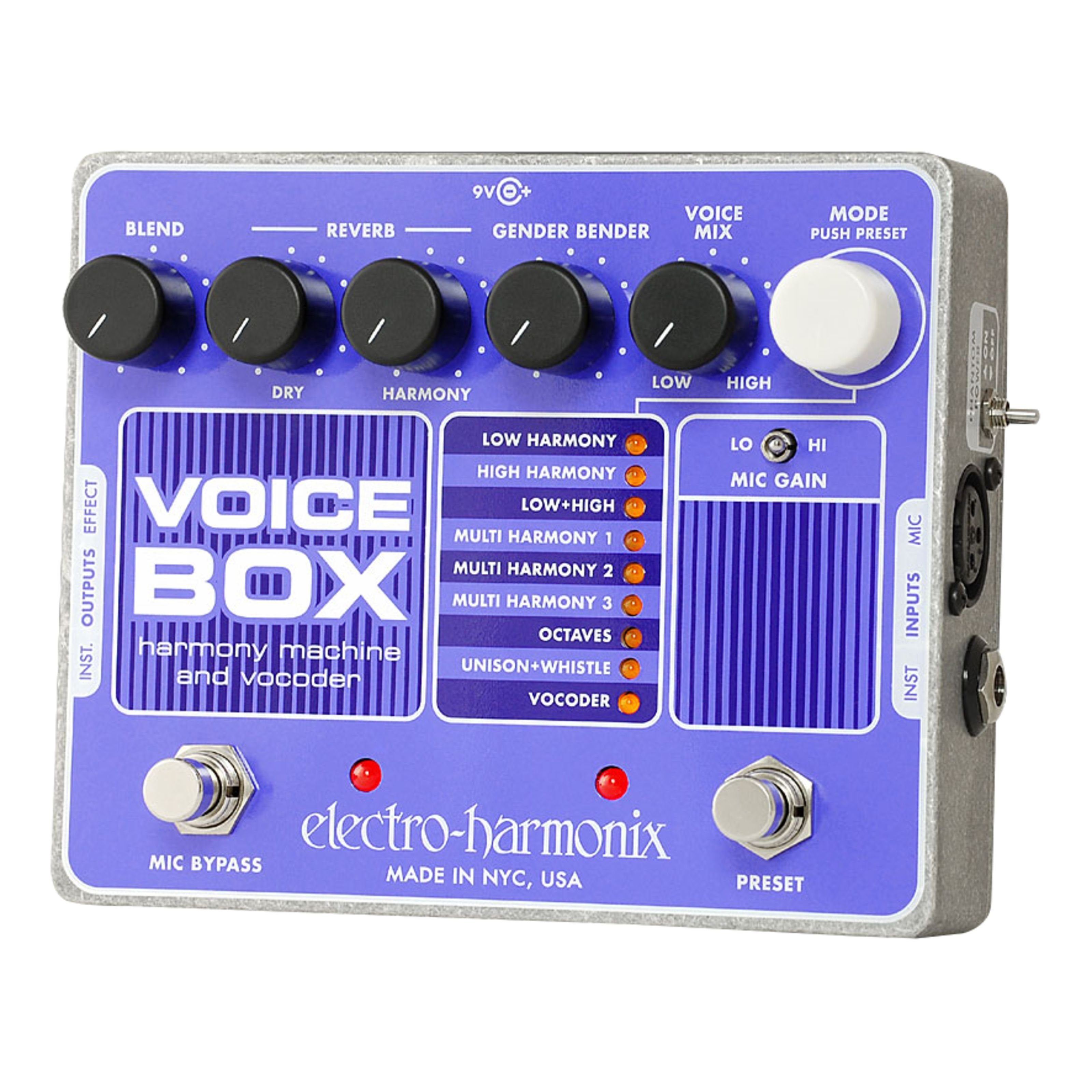 Electro Harmonix Musikinstrumentenpedal, (Effekte, Sonstige Effekte), Voice Box - Effektgerät für Gitarren