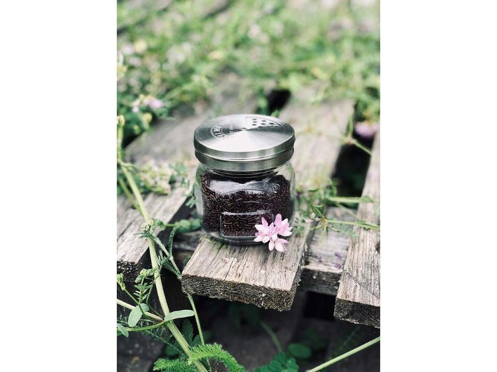 KILNER Vorratsdose KILNER Glas, mit Edelstahl Vorratsglas Streuer