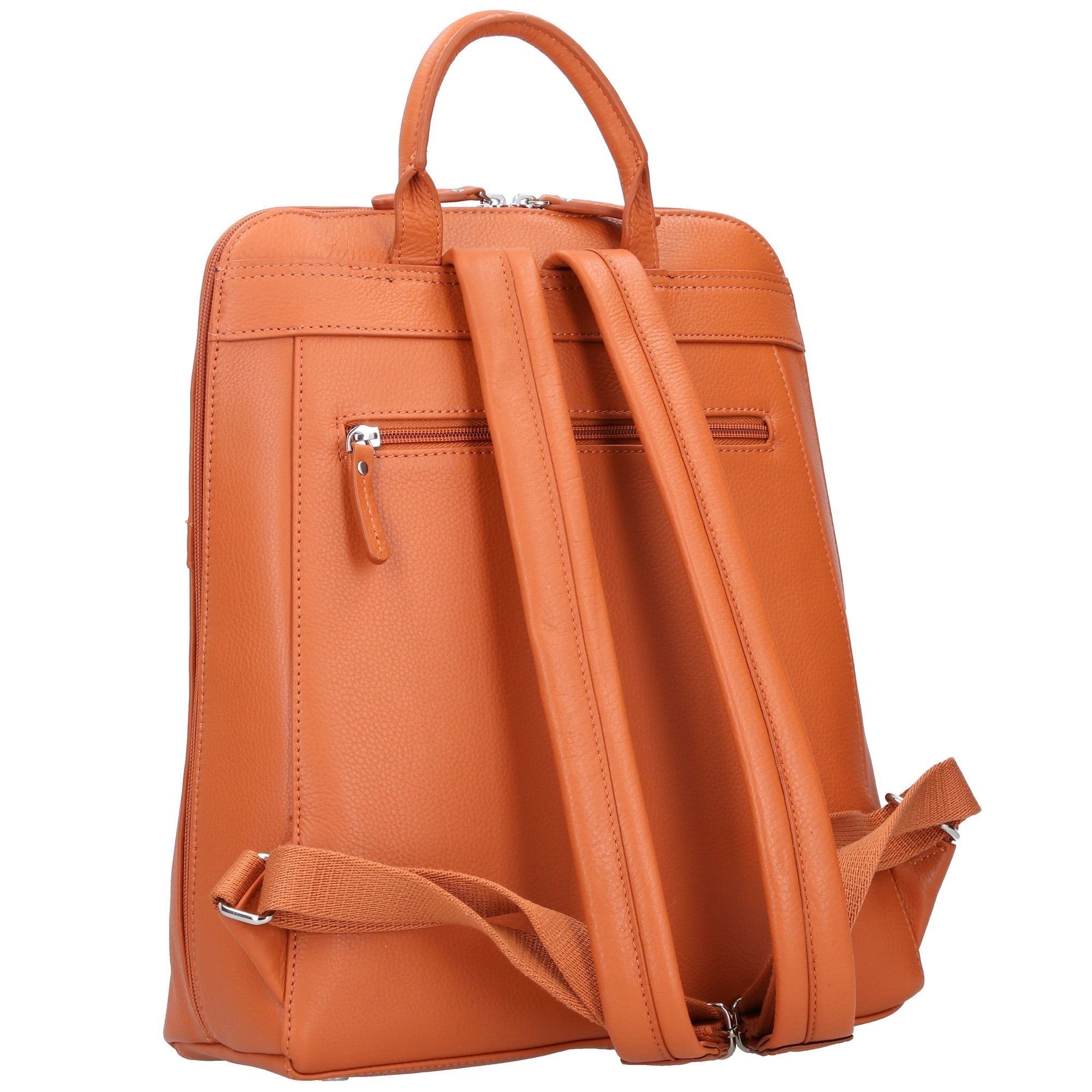 Leder Jump Uppsala, terracotta Daypack