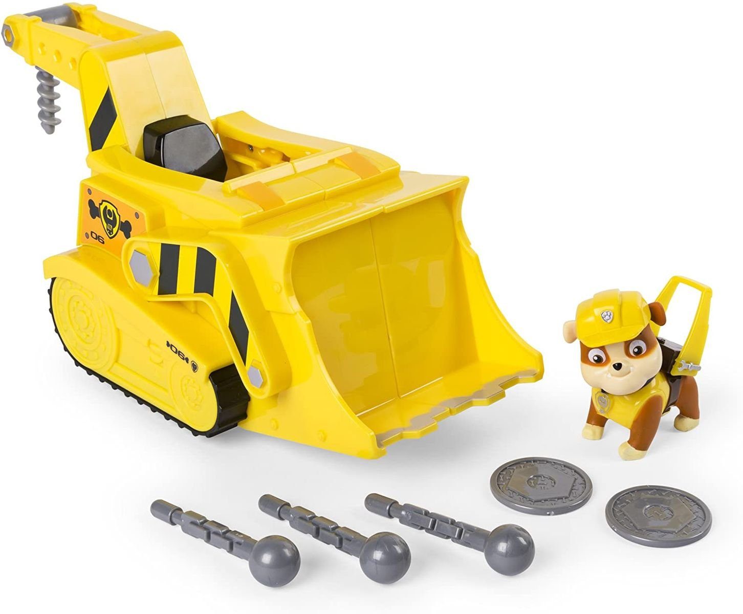 Spin Master Spielzeug-Bagger »Spin Master 6037883 (20088698) - Paw Patrol -  Flip & Fly 2-in-1 Fahrzeug, Rubble«