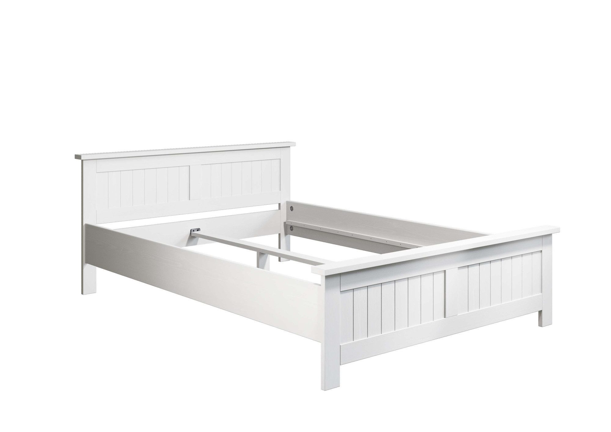 OTTO home Massivholzbett Juventus, Bett, Massivholzbett, Holzbett, Bettrahmen (Breite/Belastbarkeit 140cm/180 KG), Breite 90 cm, aus massiver Kiefer, FSC®-zerti – Bild 3 von 5