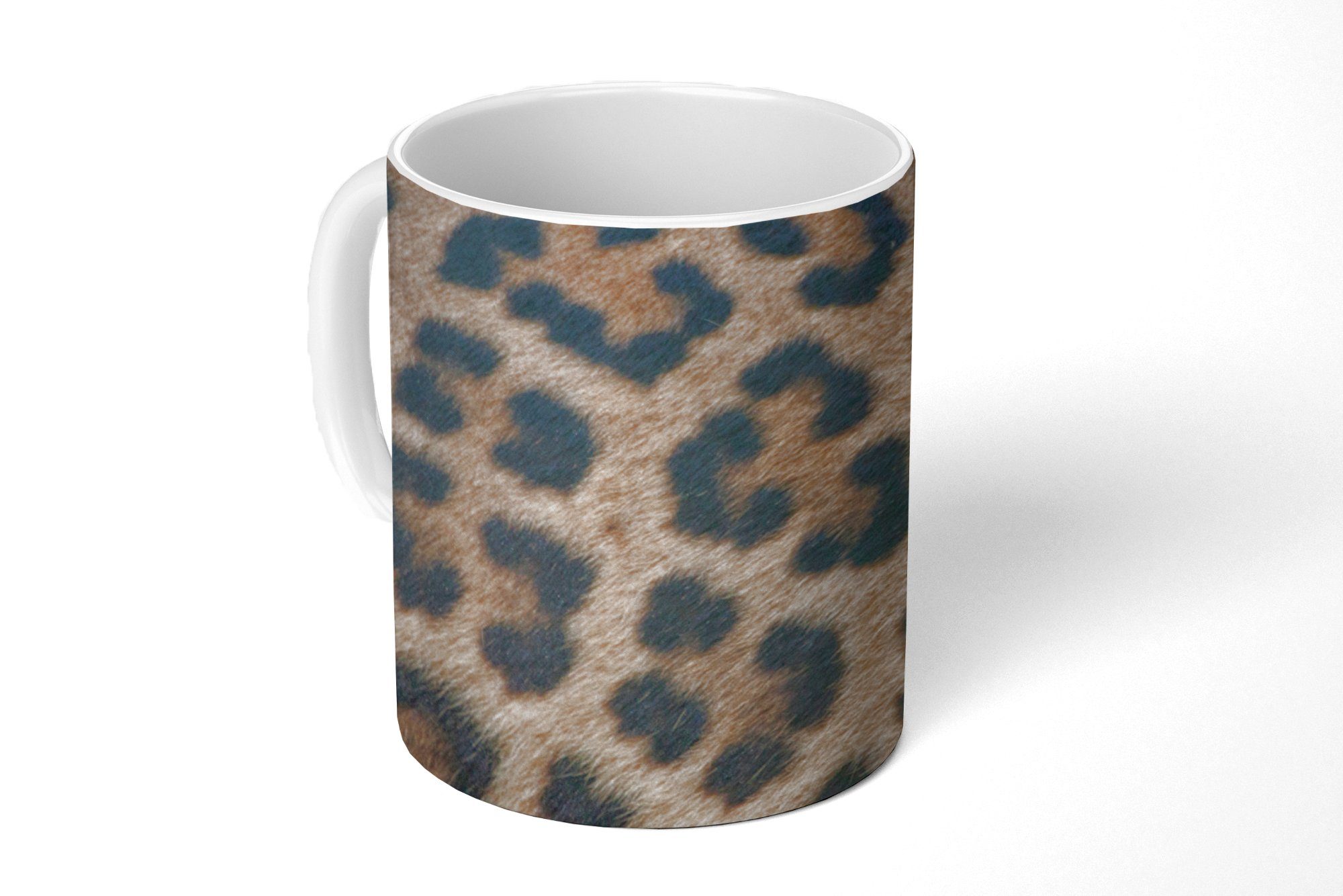 MuchoWow Tasse Leopardenmuster, Keramik, Kaffeetassen, Teetasse, Becher, Teetasse, Geschenk