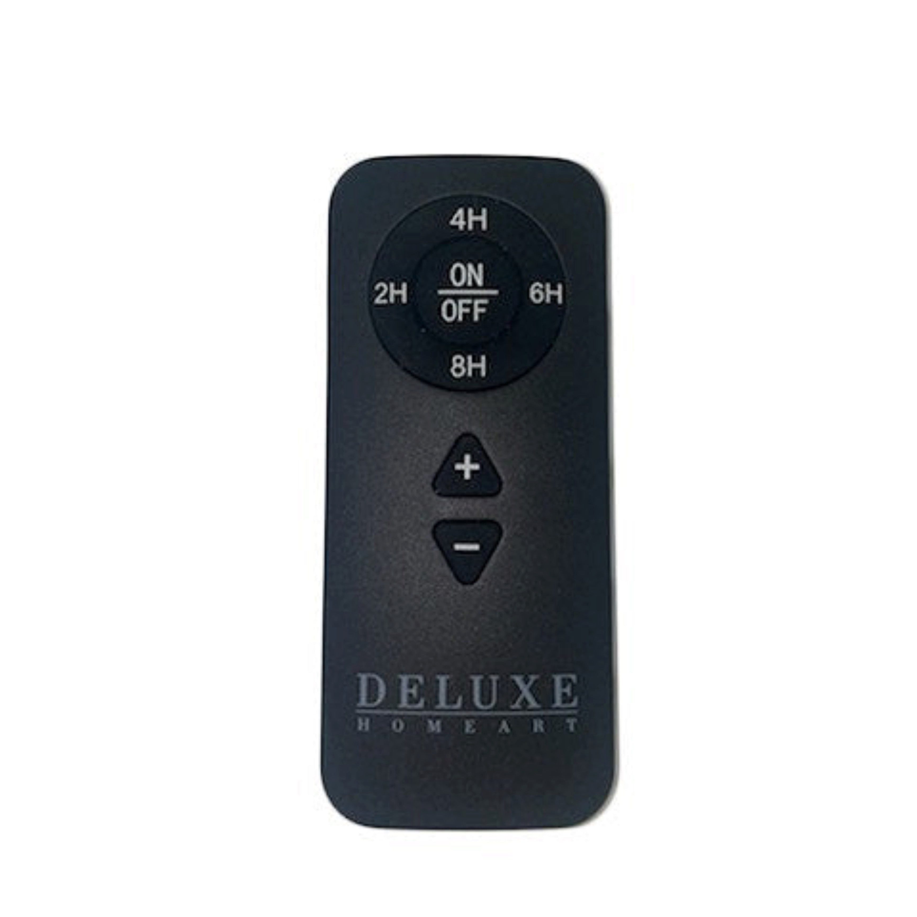 Deluxe Homeart LED-Kerze Deluxe Homeart Fernbedienung Schwarz für alle Deluxe Homeart Kerzen -