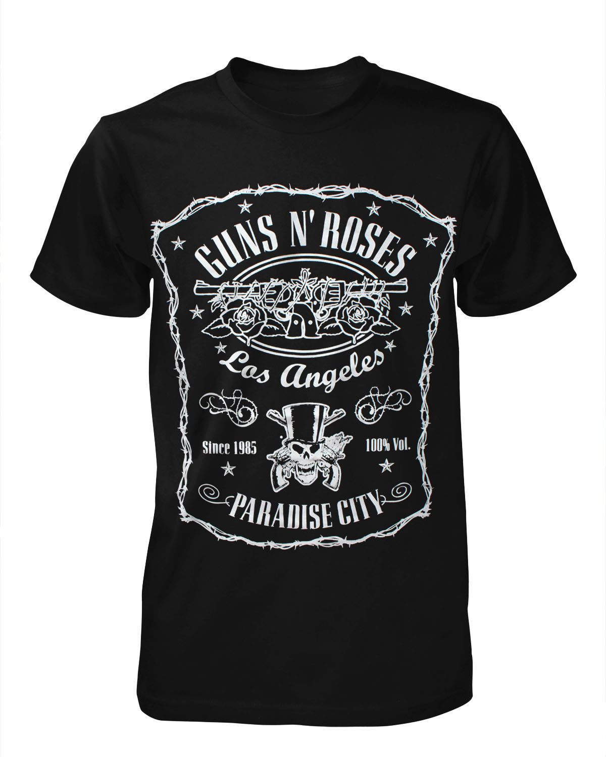 Guns N' Roses T-Shirt Paradise City Label