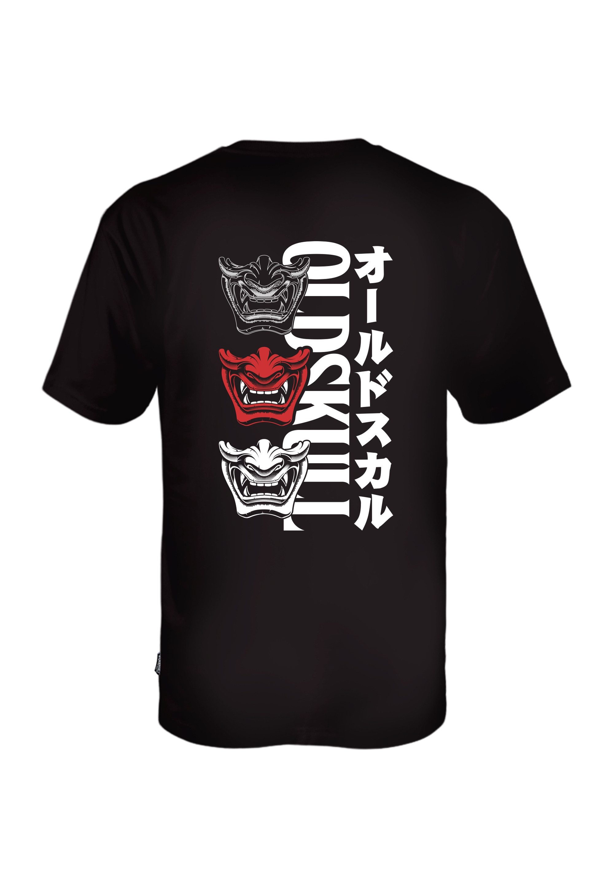 Oldskull T-Shirt Asian Triple Mask (1-tlg) mit coolem Print günstig online kaufen