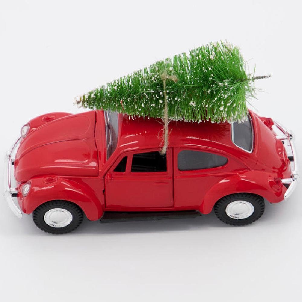 (Groß) Weihnachtsbaumkugel Car Doctor XMAS House Rot Weihnachtsauto