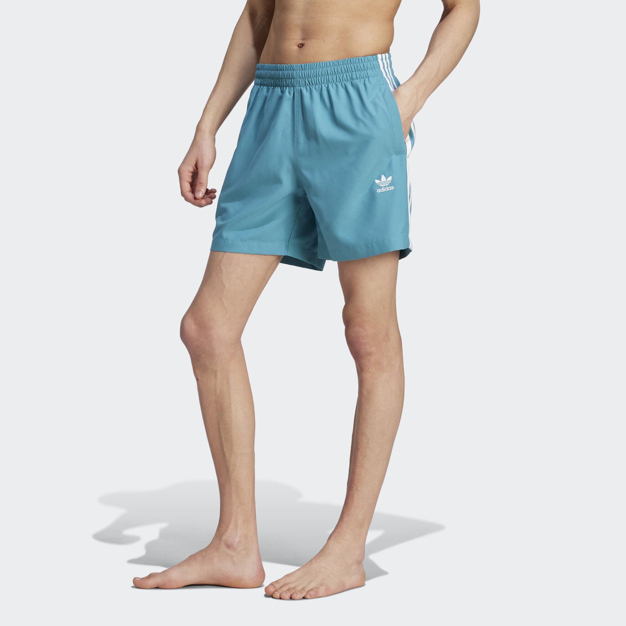 adidas Originals Badeshorts BADESHORTS Fusion Arctic ADICOLOR 3-STREIFEN ORIGINALS