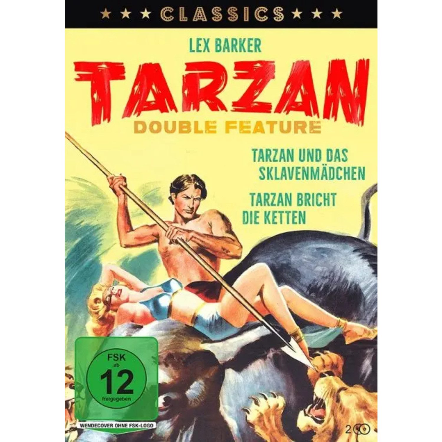 Onegate Media GmbH DVD Tarzan Double Feature: Tarzan und das Sklavenmädchen & Tarzan...