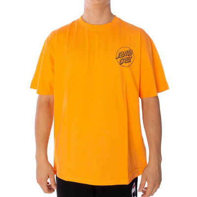 Santa Cruz T-Shirt Santa Cruz Exhibit Dot Opus T-Shirt Herren Shirt apricot (1-tlg)