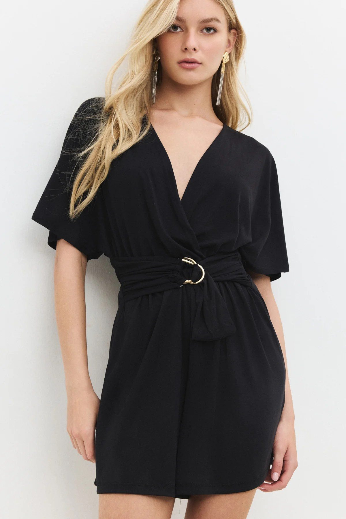 No Matter What Maxikleid Jumpsuit mit asymmetrischem Schnitt