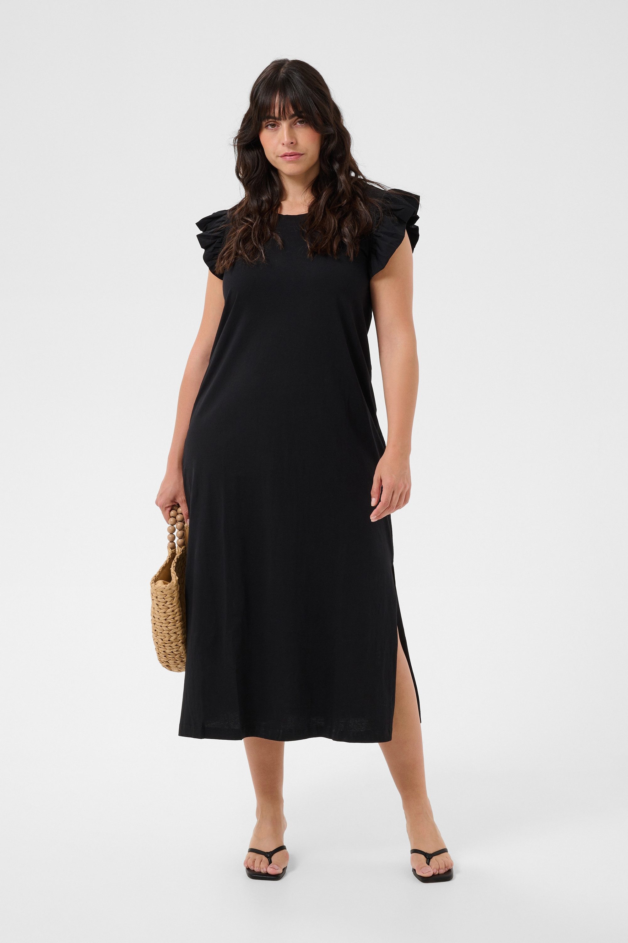 KAFFE Curve Jerseykleid Kleid KCcaline Große Größen